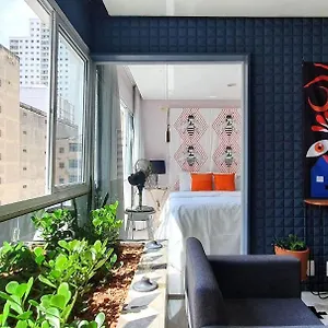 Moderno E Vibrante A 2 Quadras Da Av Paulista Apartamento
